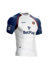 Camiseta Club Saeta 25 Blanco Azul Oscuro